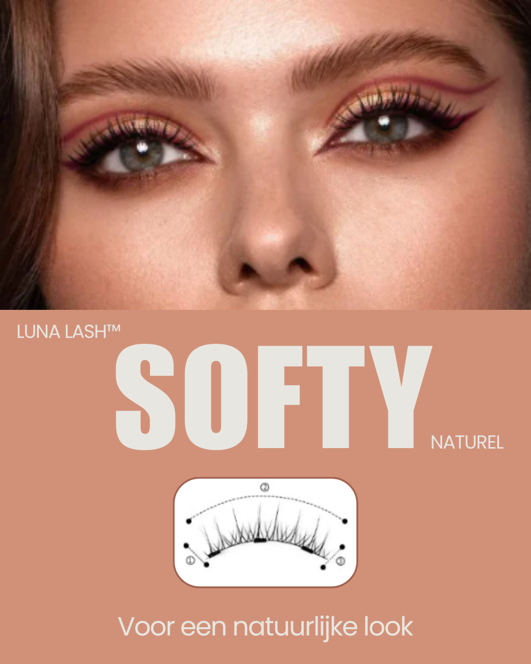 Luna Lash™ Magnetische Wimpers