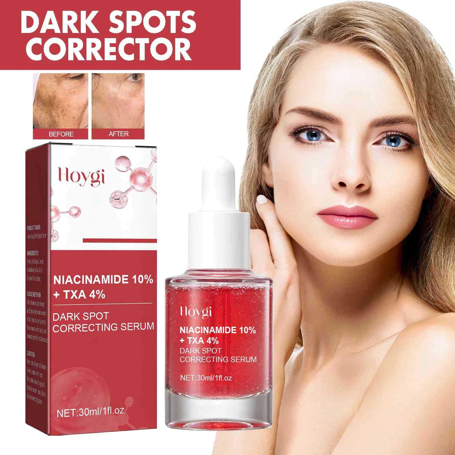 Pigmentatie Corrector Serum 30ml (Niacinamide 10% + TXA 4%)